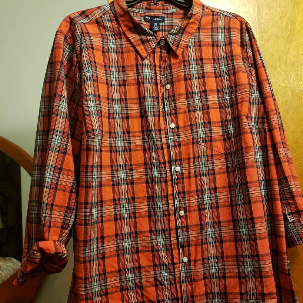 Gap plaid shirt